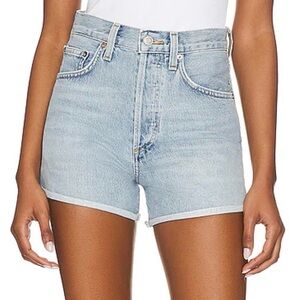 NWT - AGOLDE Dee Ultra High Rise Shorts in Hazard